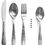 Miniaturbild: Home & Kitchen, Serax, "Take Time" Besteck-Set 24 teilig, Edelstahl