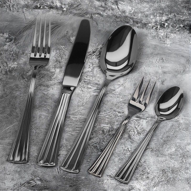 Home & Kitchen, FACE Besteck Set 30 teilig Budapest schwarz Edelstahl/PVD. Zu kaufen im Home & Kitchen Online Shop