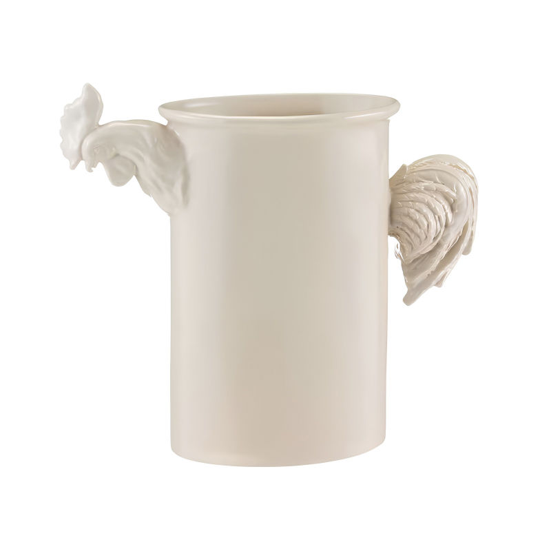 Rebirth Ceramics Vase STRICT Keramik mit Hahn als Griff Farbe Sandton