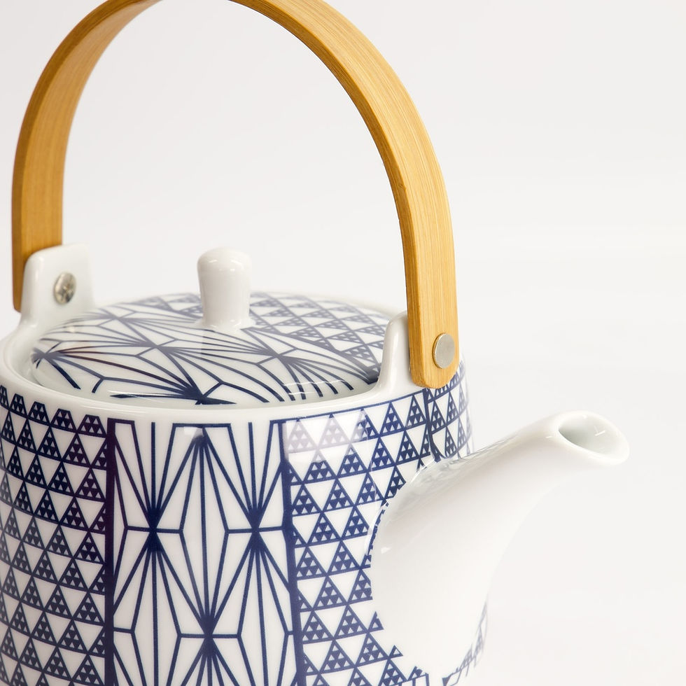 Miniaturbild: Tokyo Design Studio Teekanne mit Rautenmuster 1000 ml