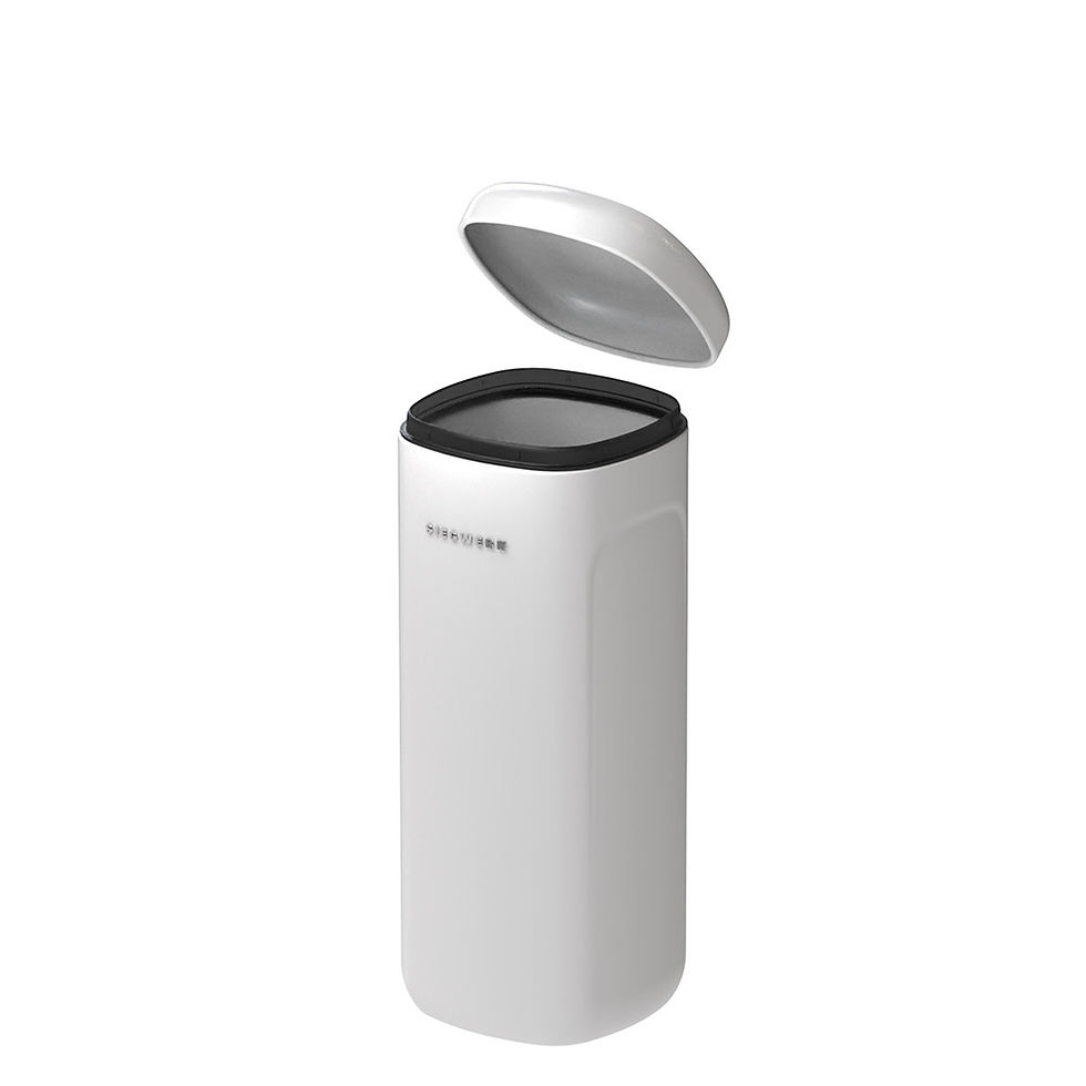Miniaturbild: Siegwerk Küchen Vorratsdose CUBO - XL - 2,55 l - snow - weiß im Home-and-Kitchen Online Shop