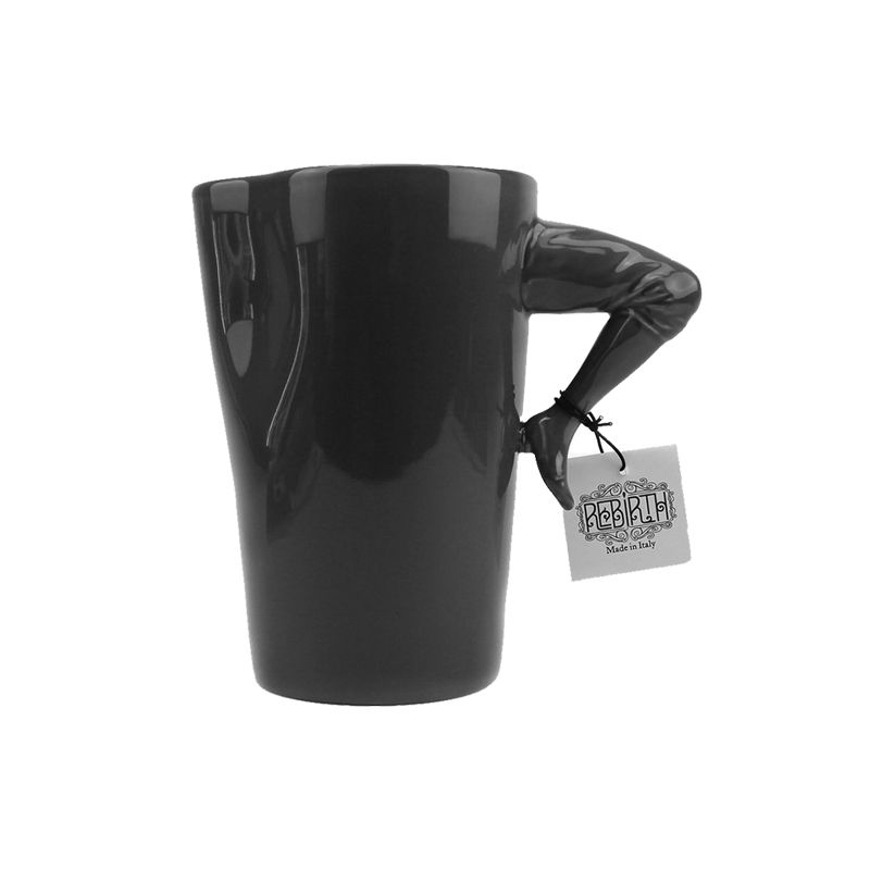 Rebirth Ceramics Keramik Karaffe GAMBA, 500 ml, schwarz im Home & Kitchen Online Shop