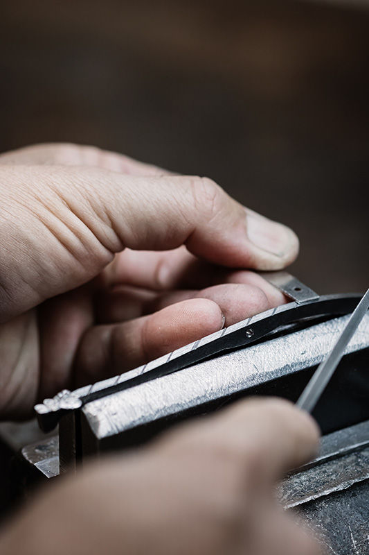 Miniaturbild: Forge de Laguiole, Sommeliermesser, Griff aus Aubrac Rinderhorn satiniert, Handarbeit