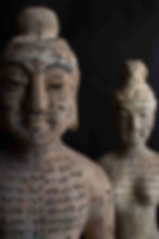 ancient Chinese acupuncture models for SJL Acupuncture