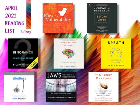 April Book List