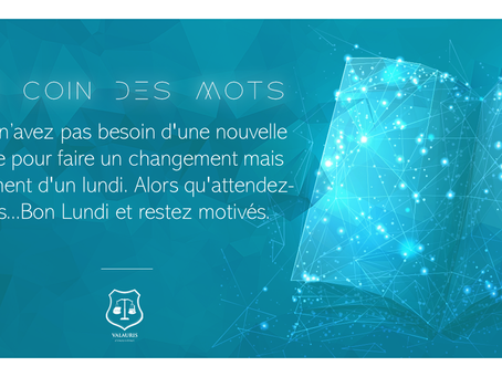 #LCDM 19: Monday Motivation