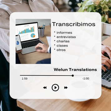Transcripción para universidades, profesores y estudiantes