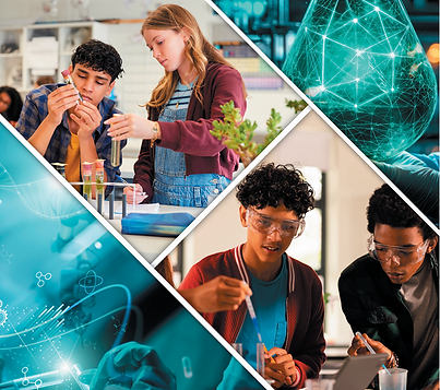 students conducting science experiments