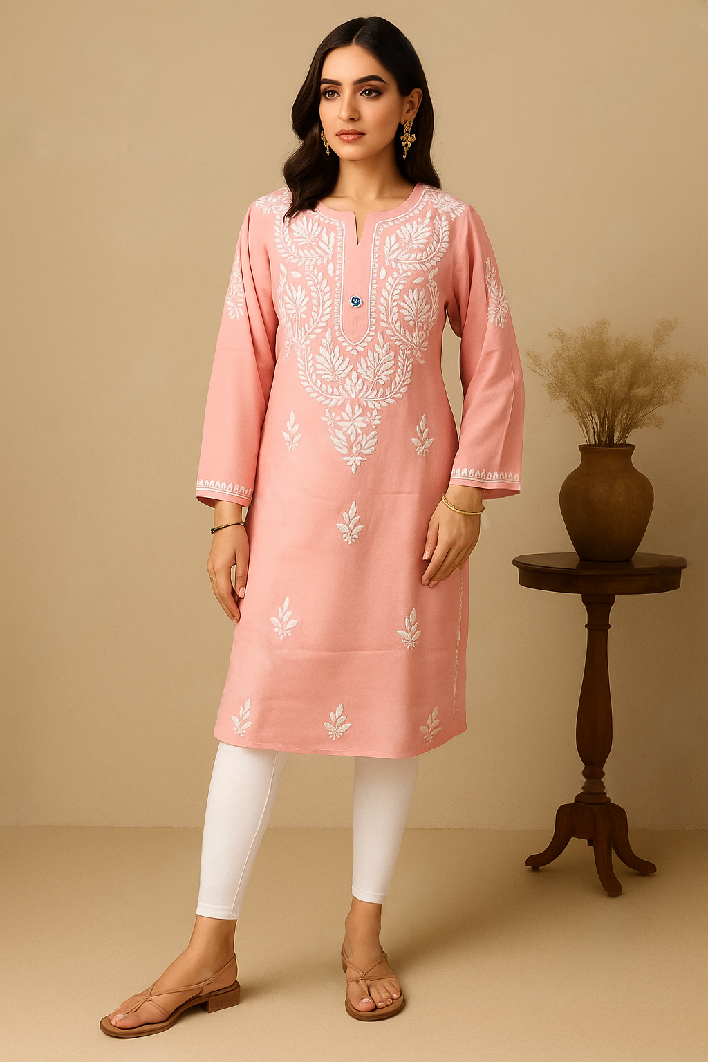 Lucknowi Chikankari Kurti