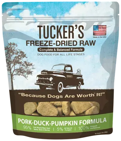 Tuckers Freeze-dried Pork/Duck & Pumpkin 14oz