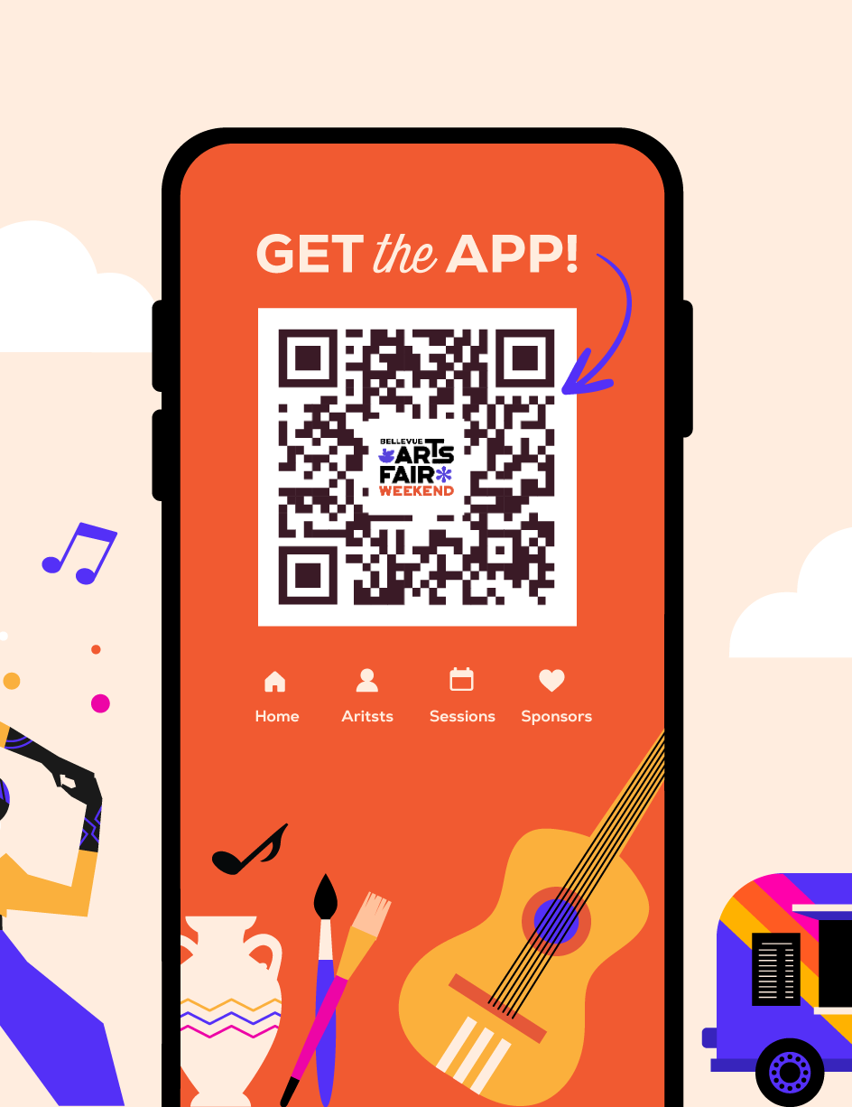 Phone App QR Graphic