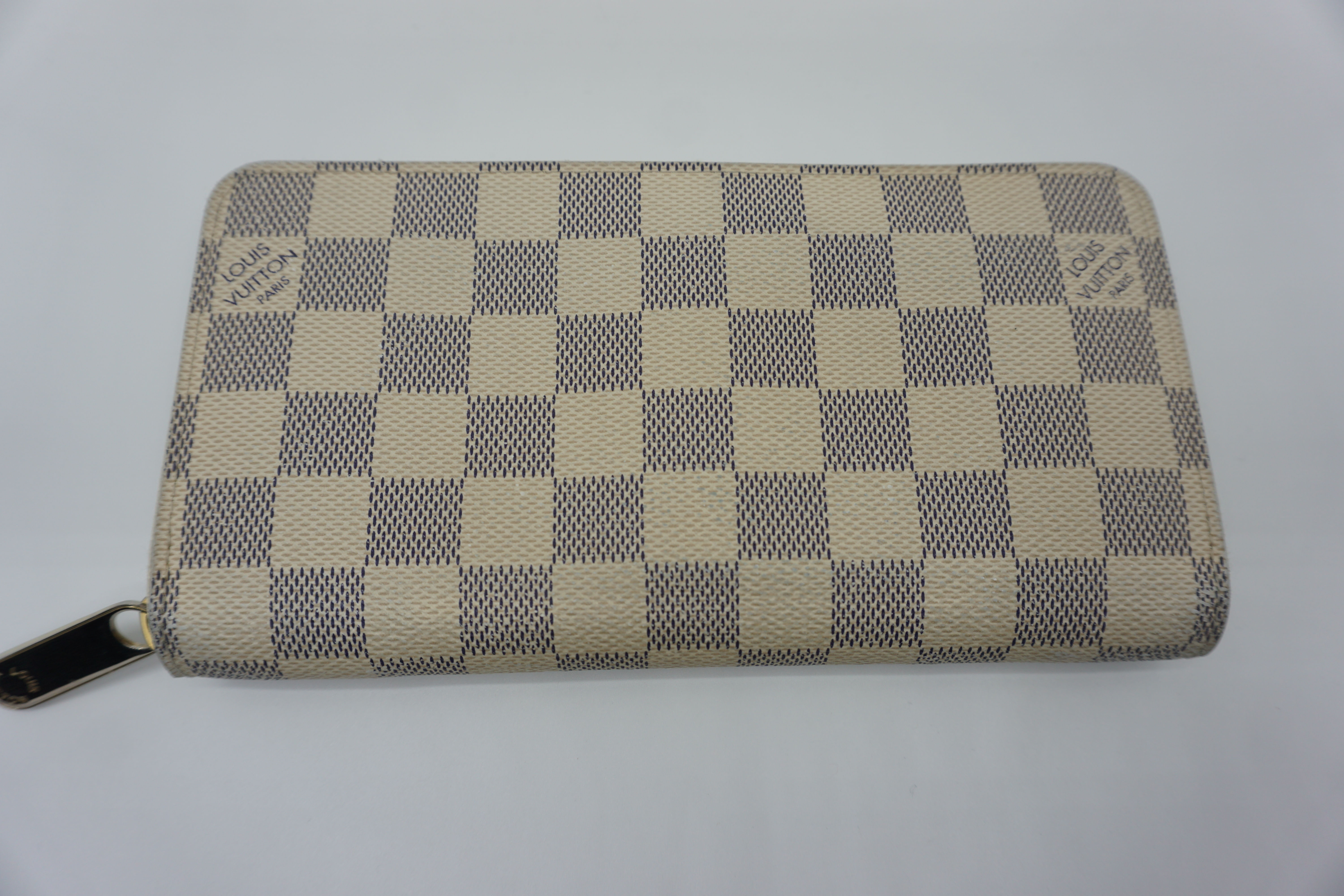 LOUIS VUITTON　ルイヴィトン　ダミエ　アズール　ジッピーウォレット　N60019