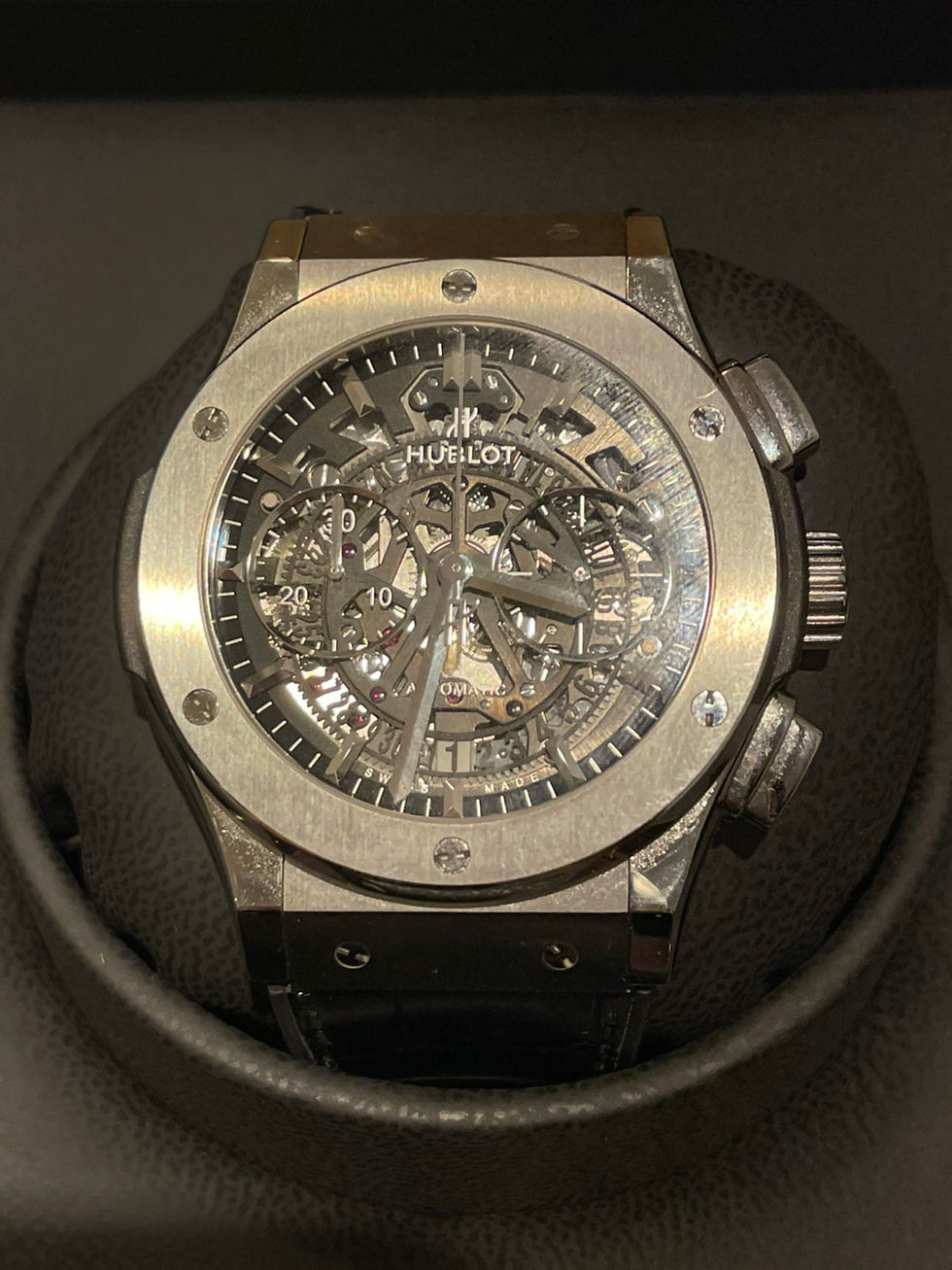サムネイル： HUBLOT　ウブロ　クラシックフュージョン アエロ フュージョン クロノグラフ チタニウム