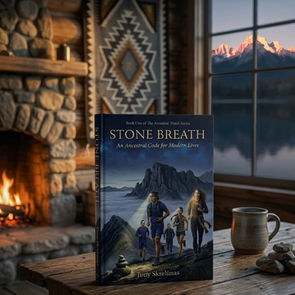 It's here. Stone Breath, Ancestral Code for Modern Lives.  Born on the solstice, on purpose