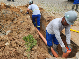 Implantação da rede de esgoto avança em Pomerode com foco em comunicação e menor impacto à população