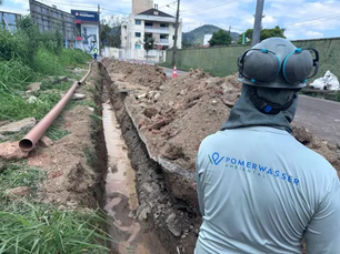Saneamento básico: Pomerode avança com a implantação de novas redes coletoras de Esgotamento Sanitário