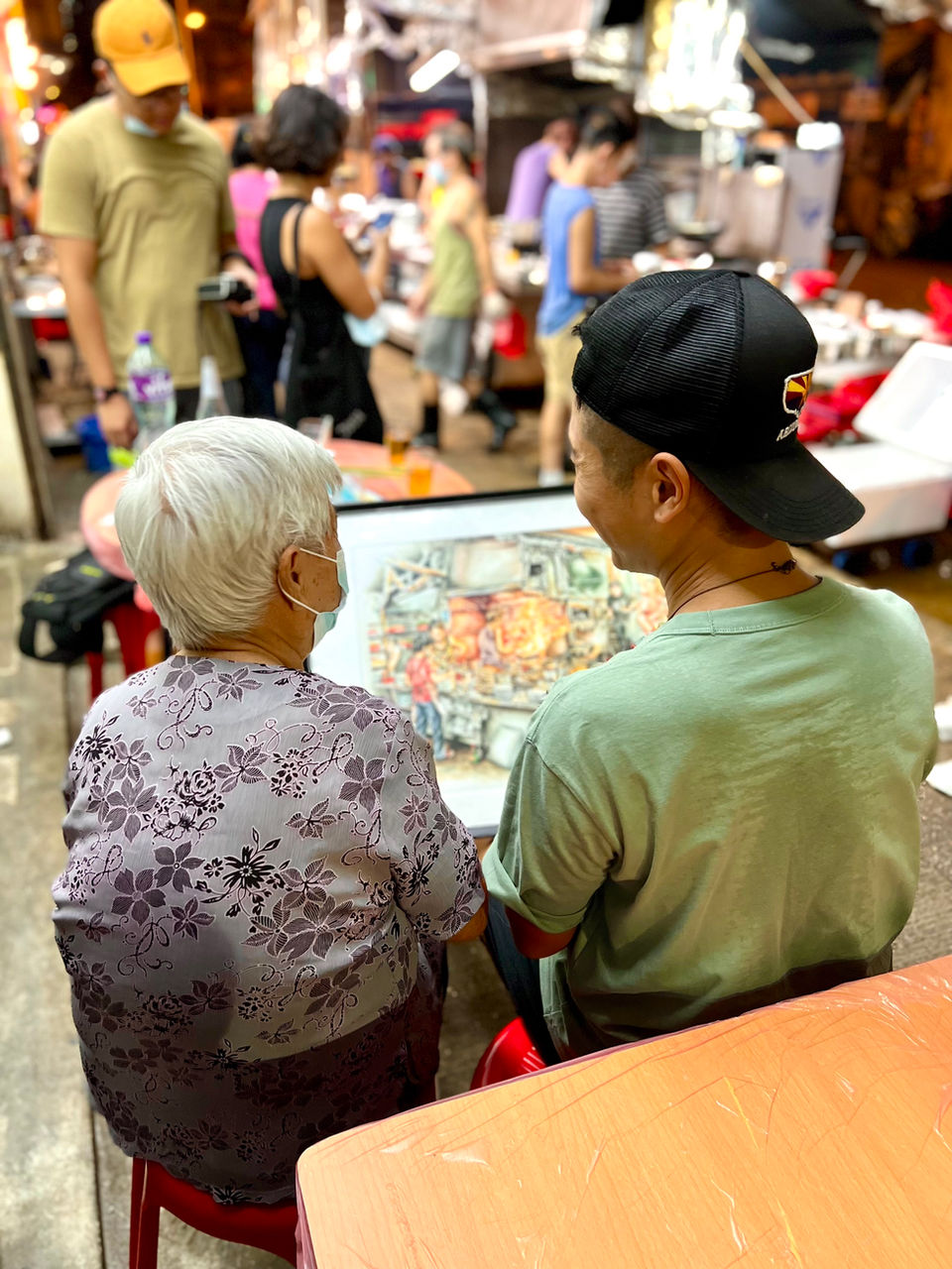 Sham shui po, dai pai dong, hong kong, kowloon