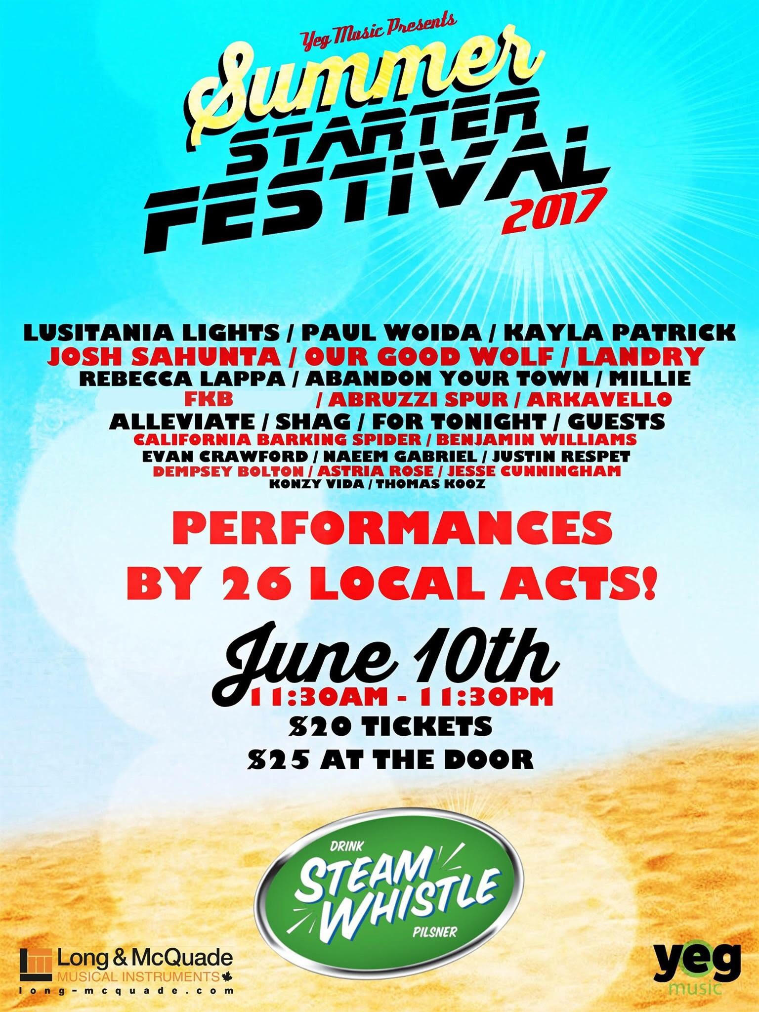 2017 Summer Starter Fest