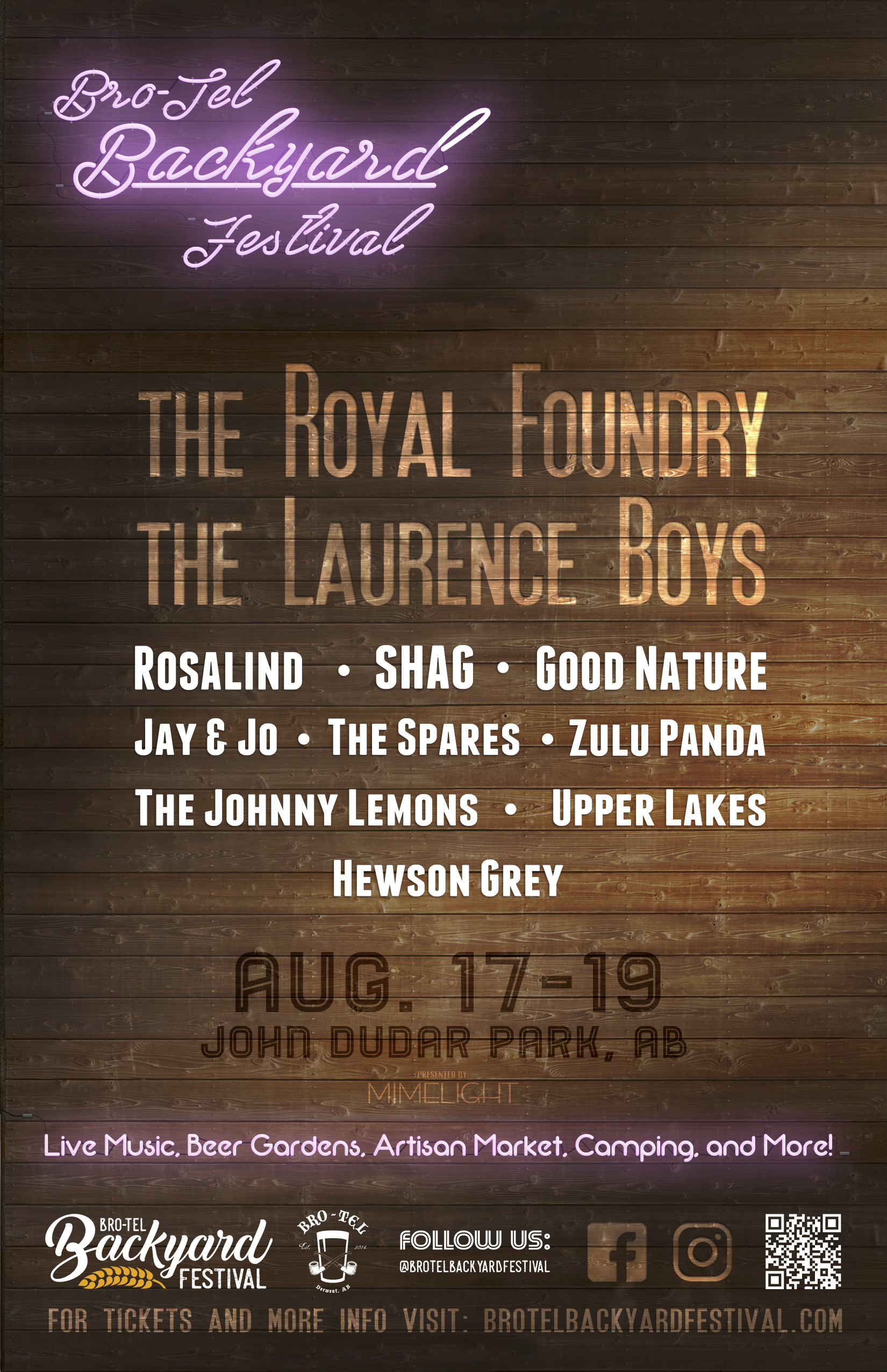 August 18 @ BroTel Backyard Festival