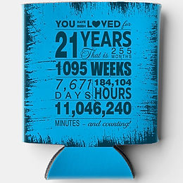 3mm Pre-Stitched Foldable Koozies