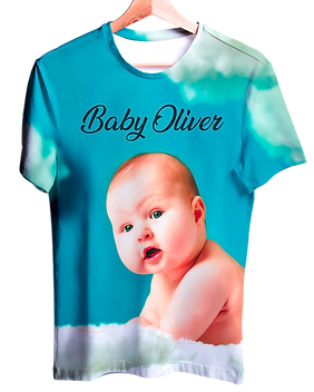 Personalised Baby Clothes Print A Portal