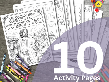 Genesis Twenty-Six Family Activity Pack