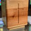 Thumbnail: Knotty Pine Pedestal Urn (#3201)