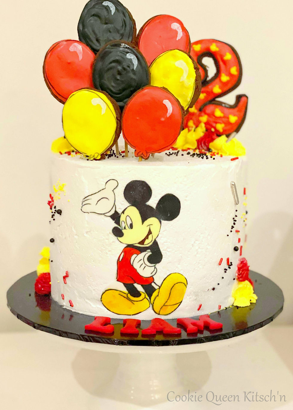 Thumbnail: 9 inch GF or DF Celebration Buttercream Cake
