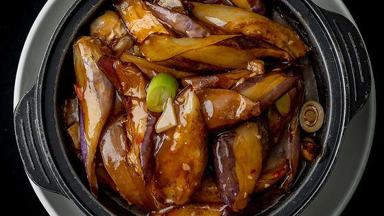 Eggplant Pork Mince with Salted Fish(#37)鱼香茄子
