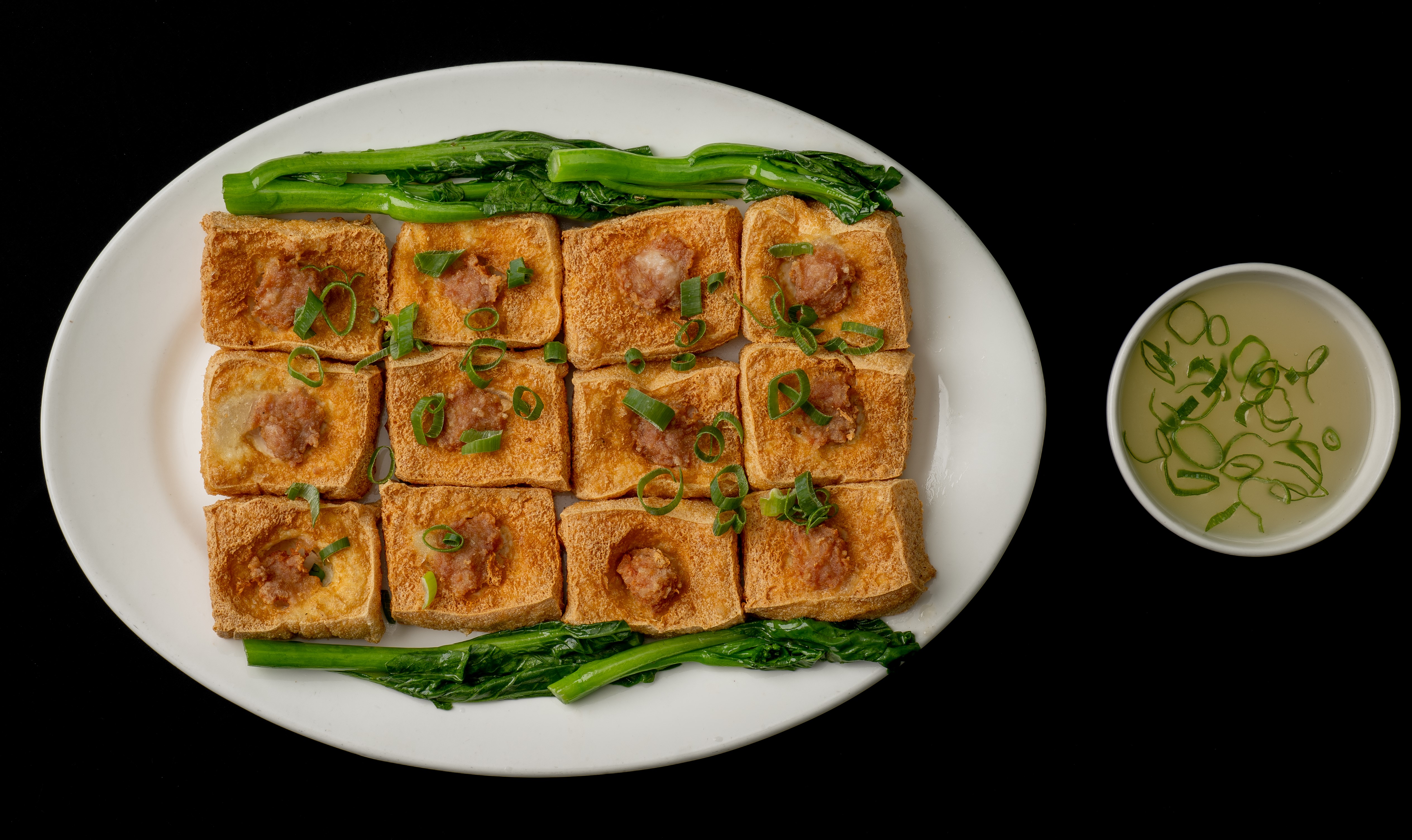 Arranged Food and Objects