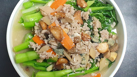 Choy Sum/Gai Lan in Master Broth(#24)上汤菜心/芥兰