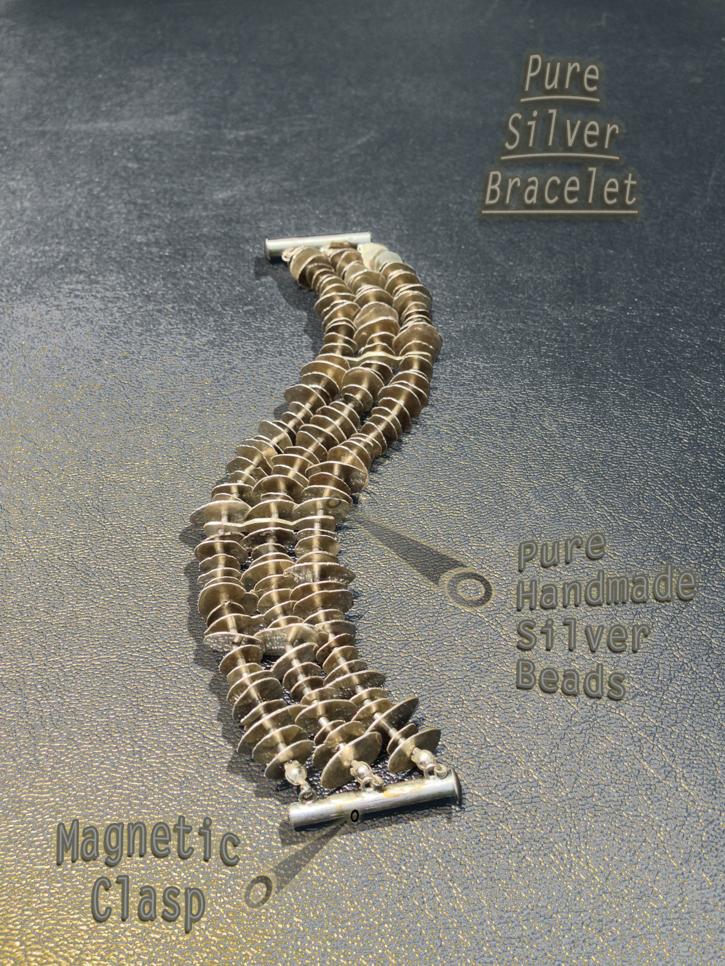 Handmade Pure Silver Bracelet