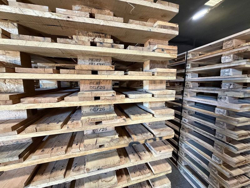 Treated pallets 