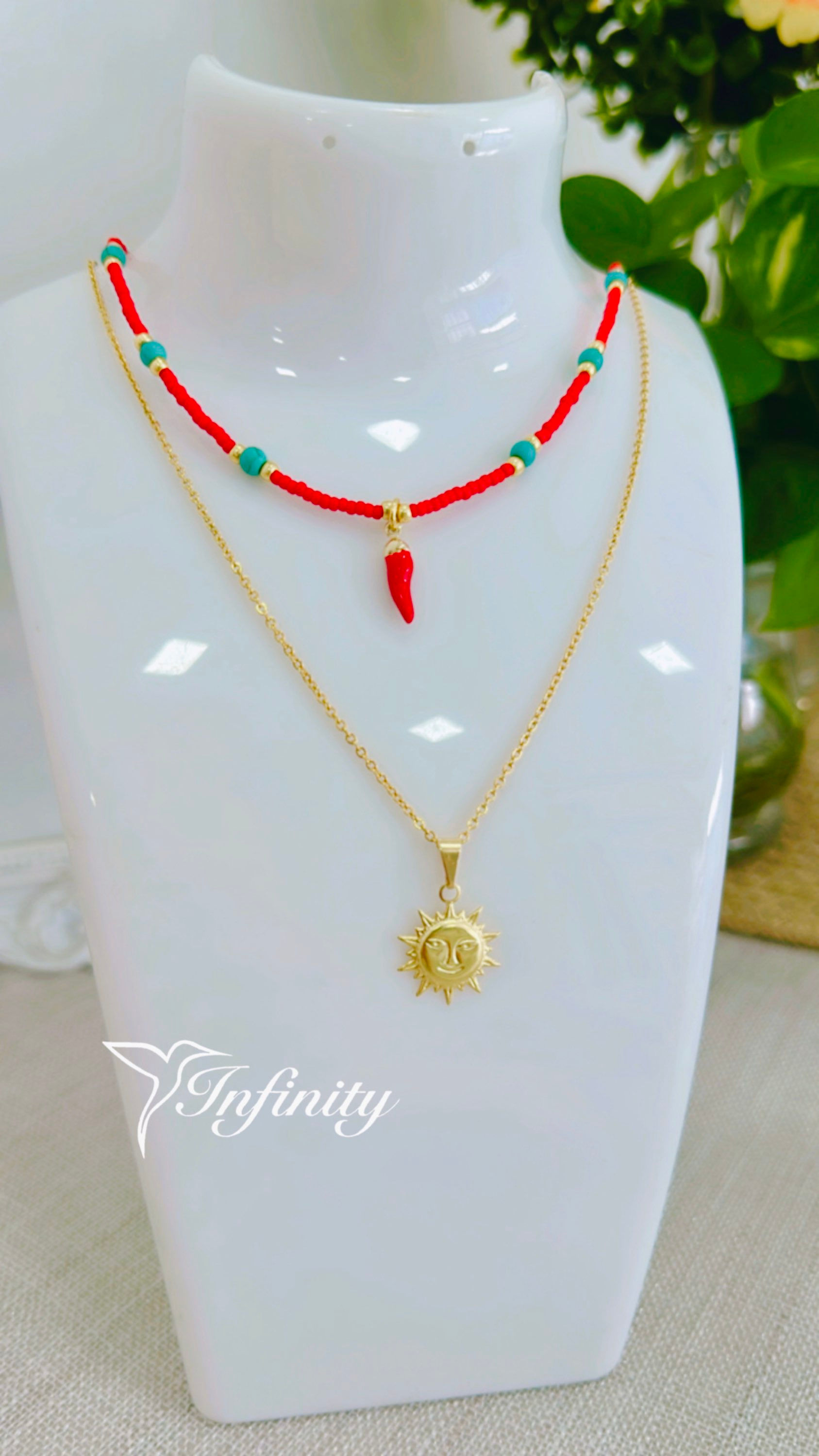 Set de cristales acero y piedras naturales