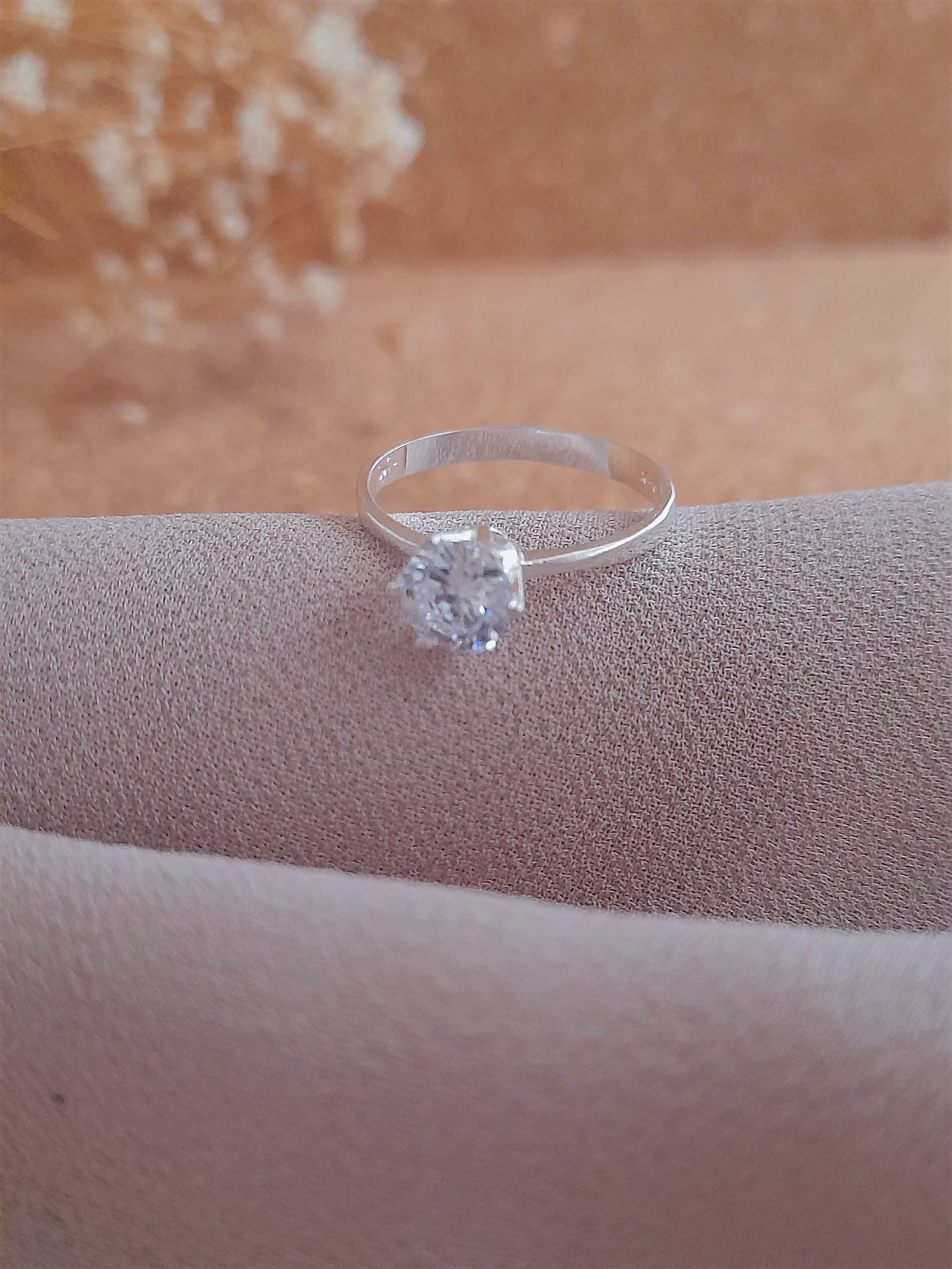 Anillo de plata talla 7
