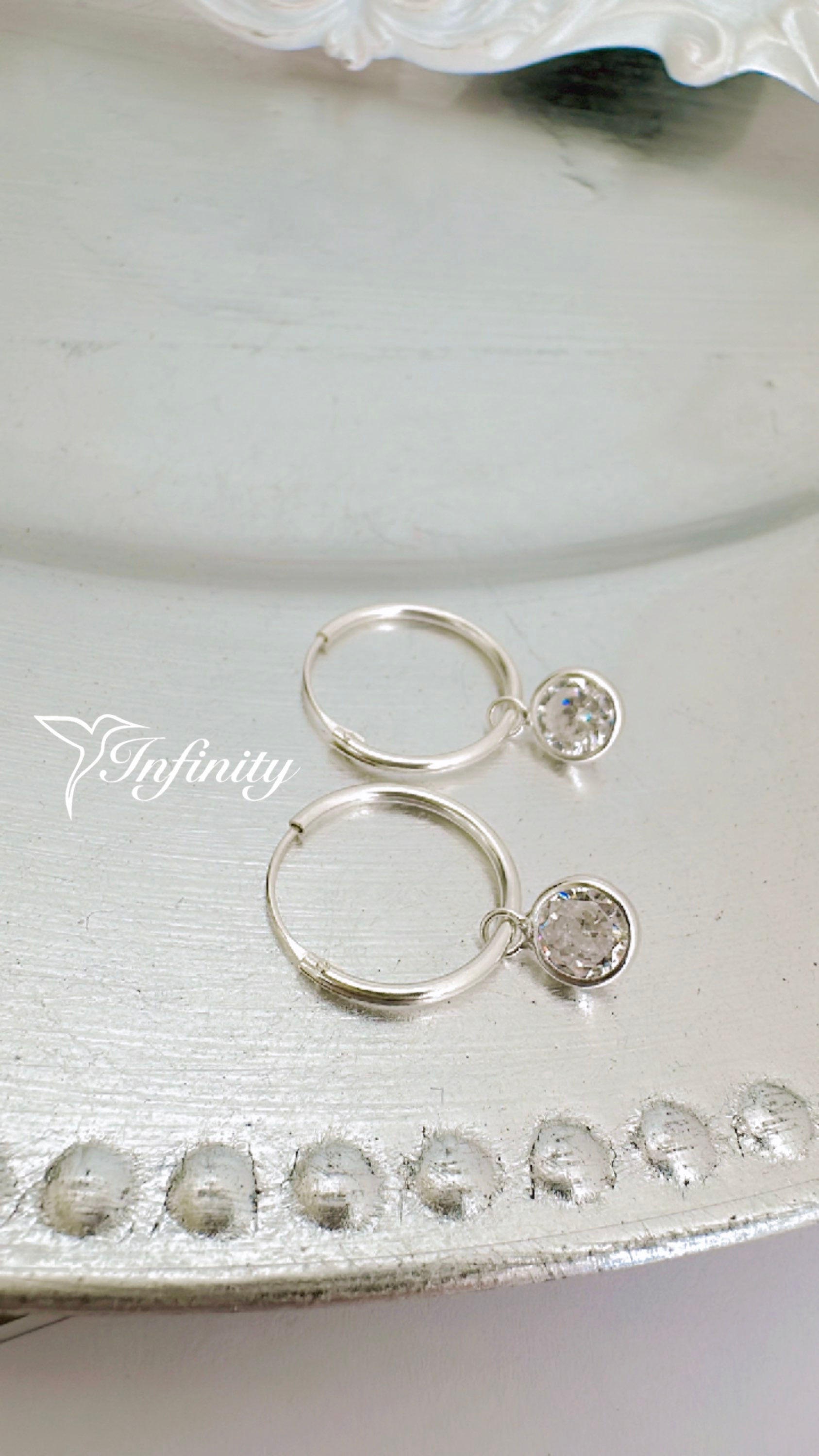 Argollas de plata 925