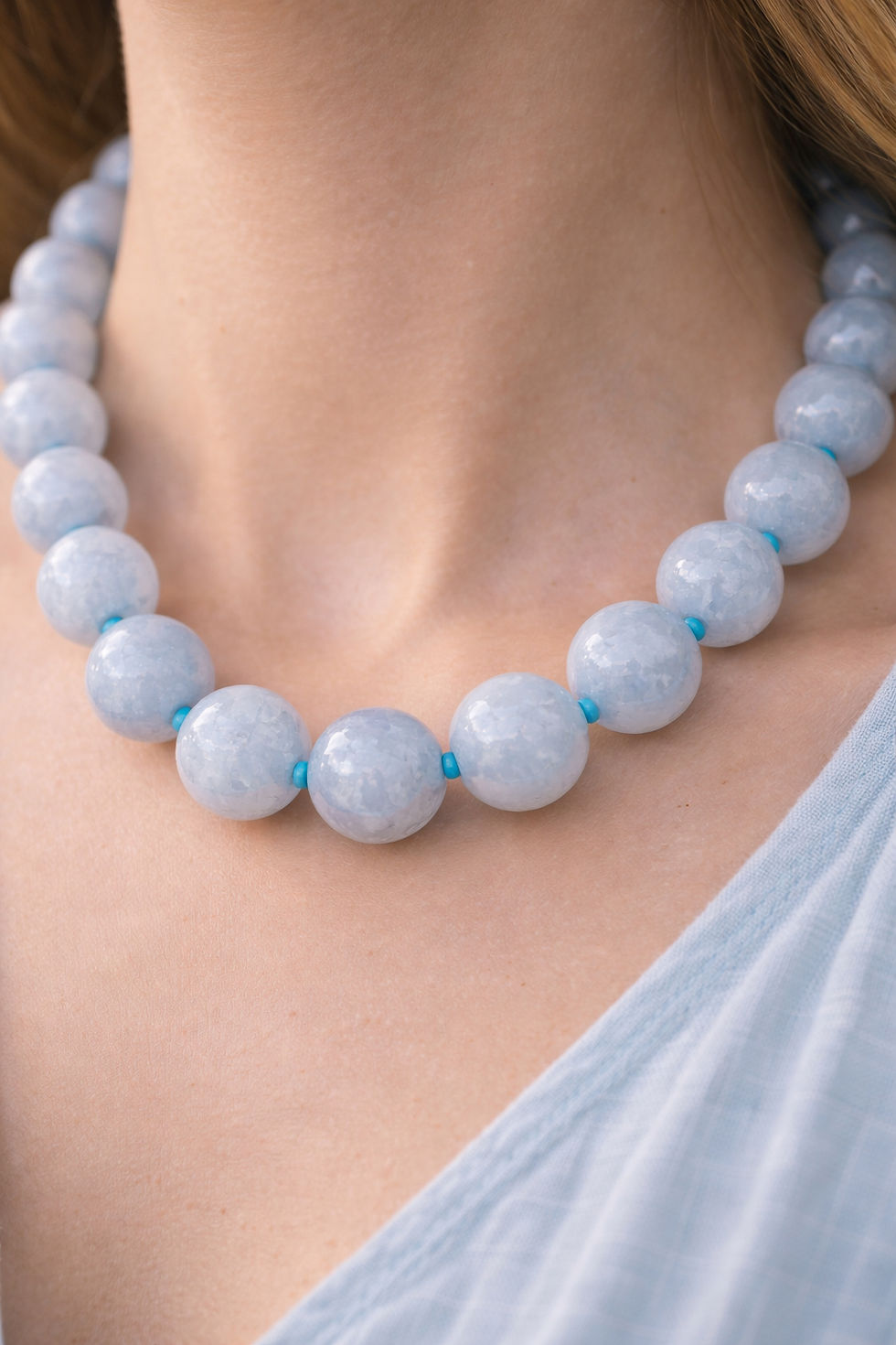 Miniatura: Collar de cuarzo 45 ctms