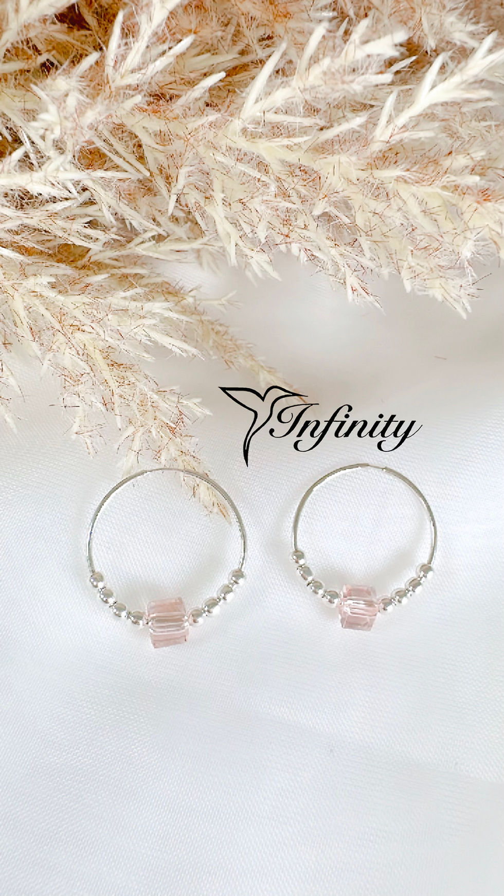 Miniatura: Argollas de plata 925