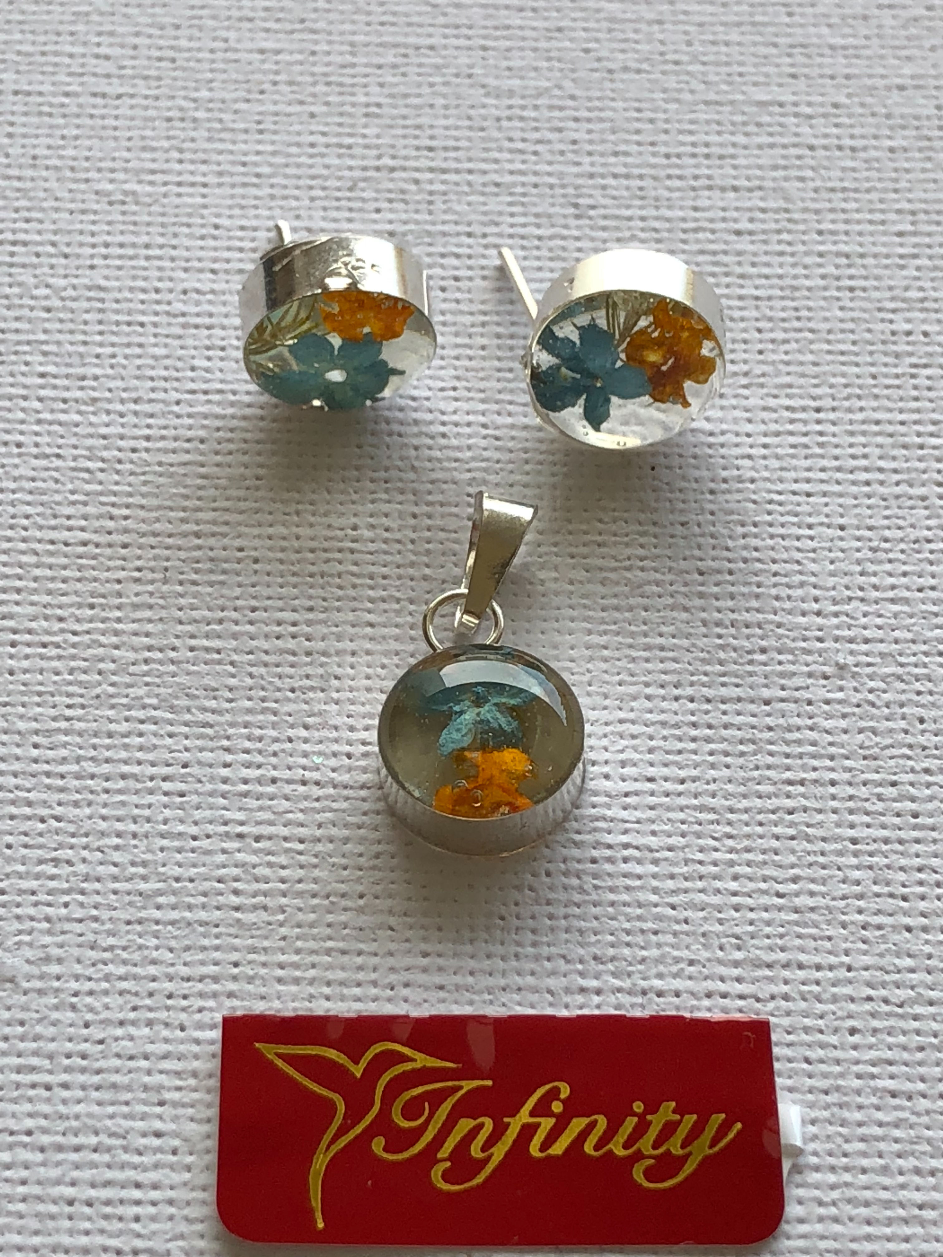 Set de plata pura 925