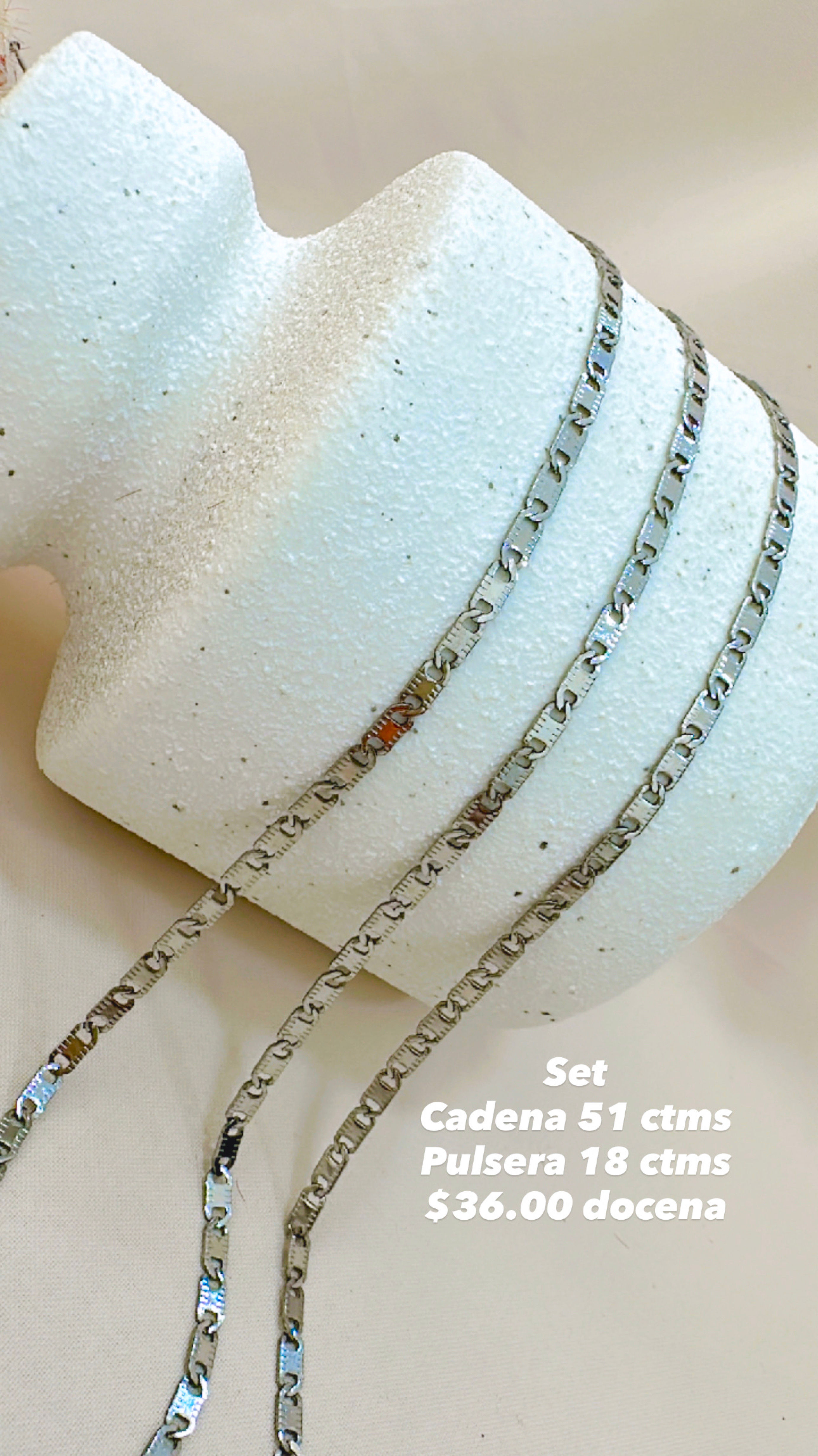 Set de acero por docena P.mayoreo