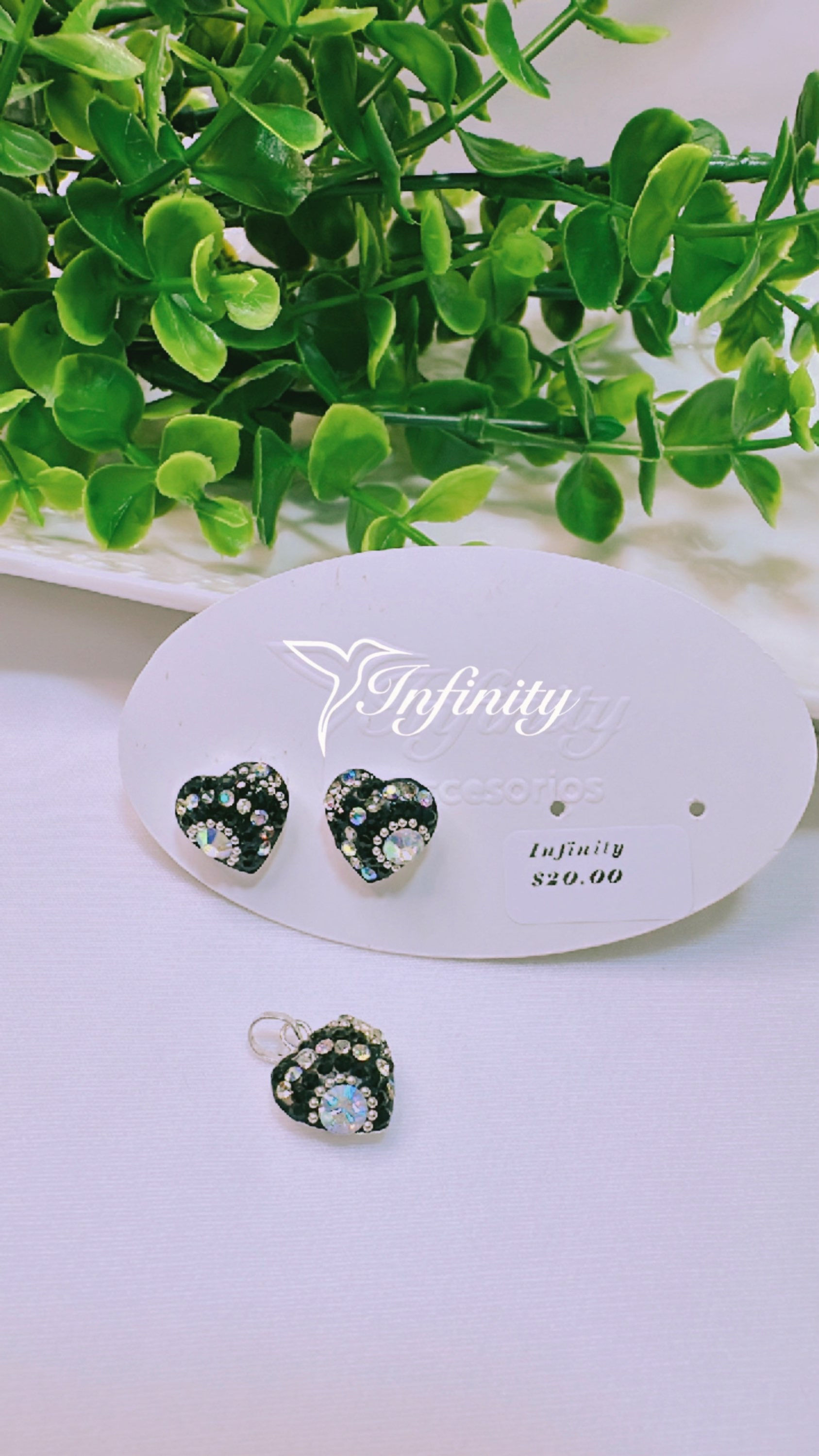 Set de plata 925 sin cadena