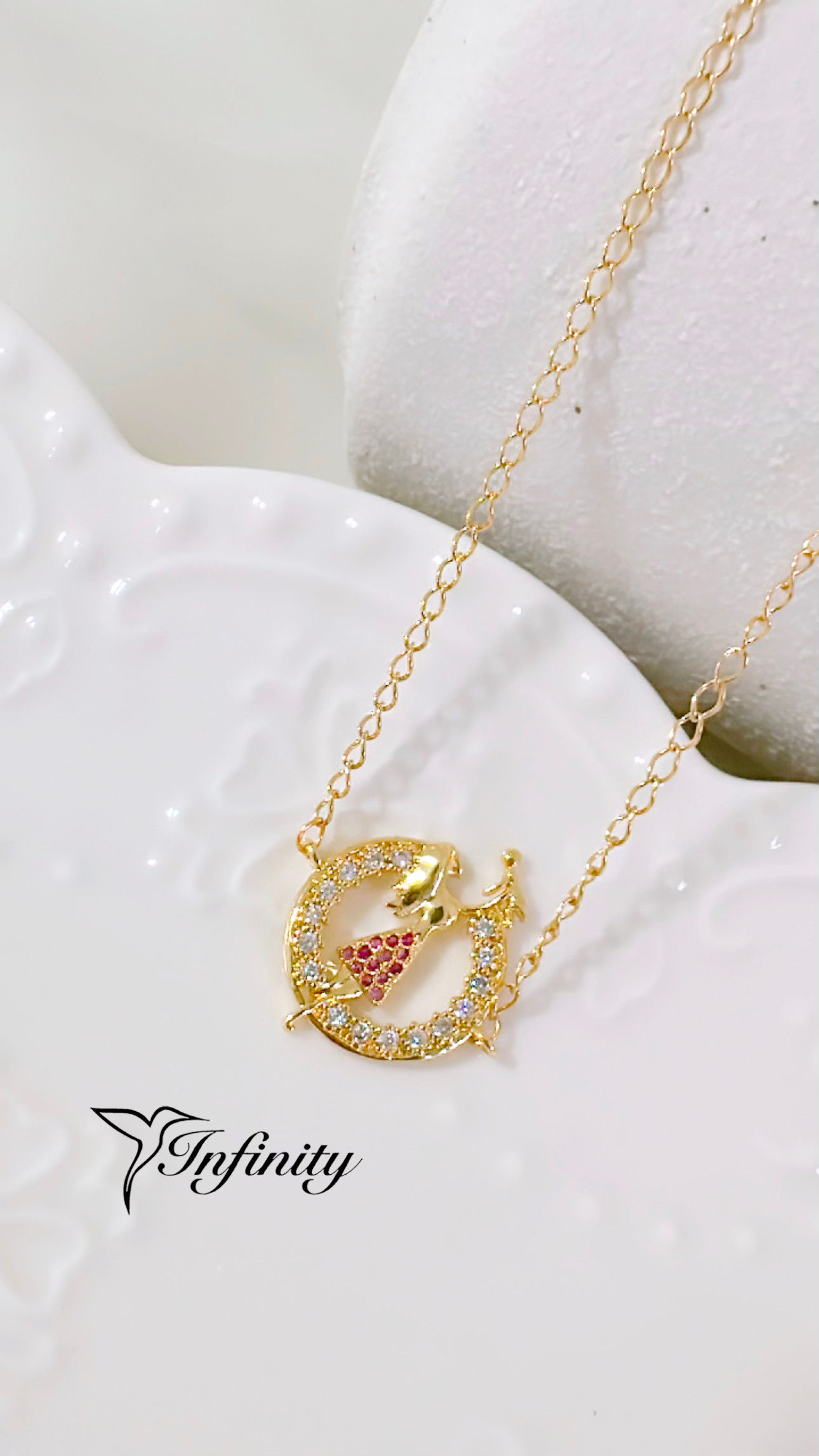 Cadena de oro laminado
