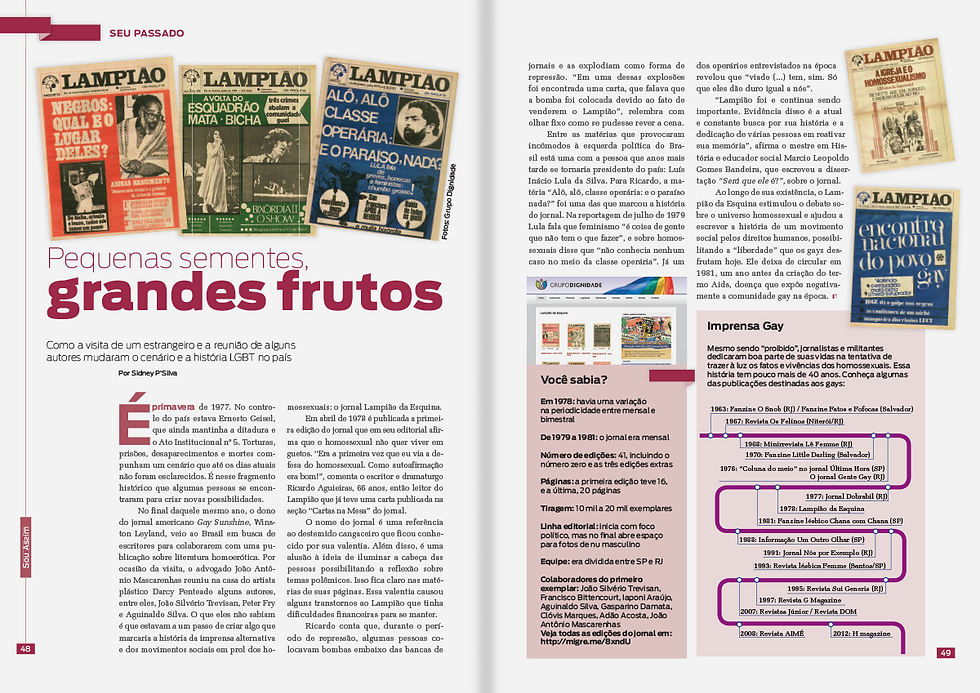 "Sou Assim" – Matéria Editorial