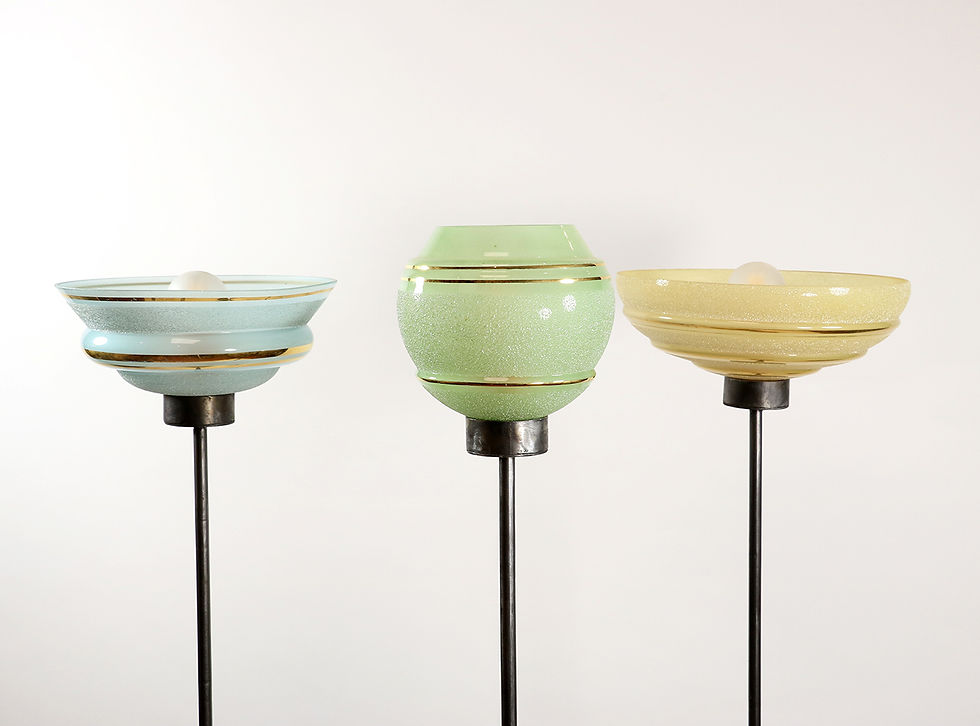 Miniature : Lampadair acier