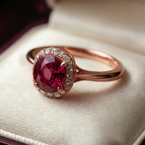 Ruby Engagement Rings