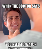 Mirror Meme - Rum Chuckle - Jose Mizrahi Influencer