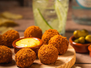 Master Beef Bite served with Dutch Mustard