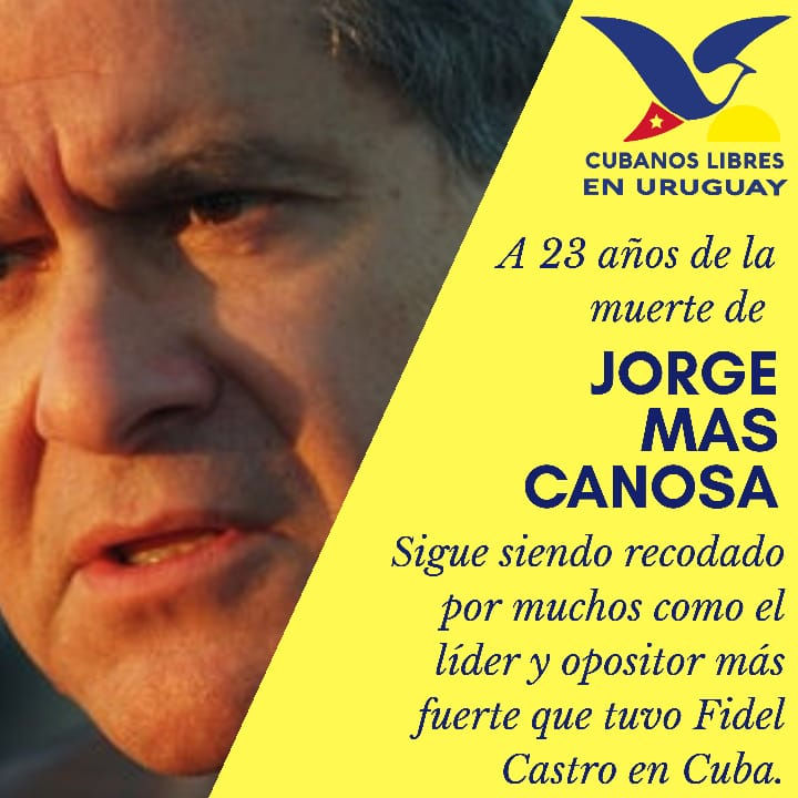 Al los 23 años de la muerte de Mas Canosa, sigue siendo recodado como un líder opositor al castrismo