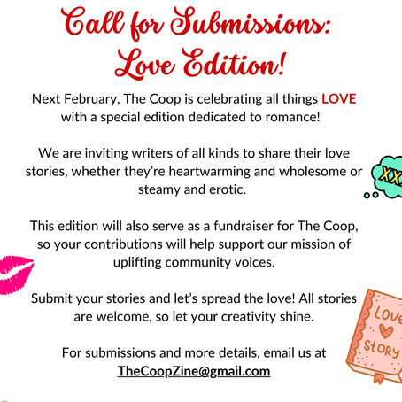 Call for Submissions - and let's make them spicy!