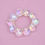 Thumbnail: Clear Iridescent Bubble Ball Bead Bracelet
